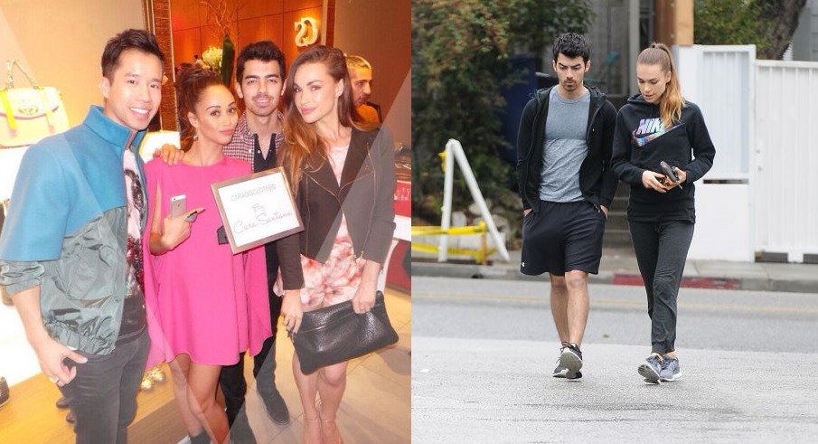 2013: Joe and Blanda’s double date with Joe’s ex girlfriend Demi Lovato and Joe’s best friend/Demi’s ex boyfriend Wilmer Valderrama.