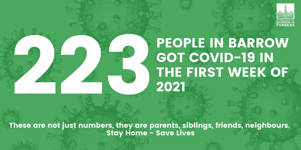 These are people's friends and family 💚

Stay home, save lives.