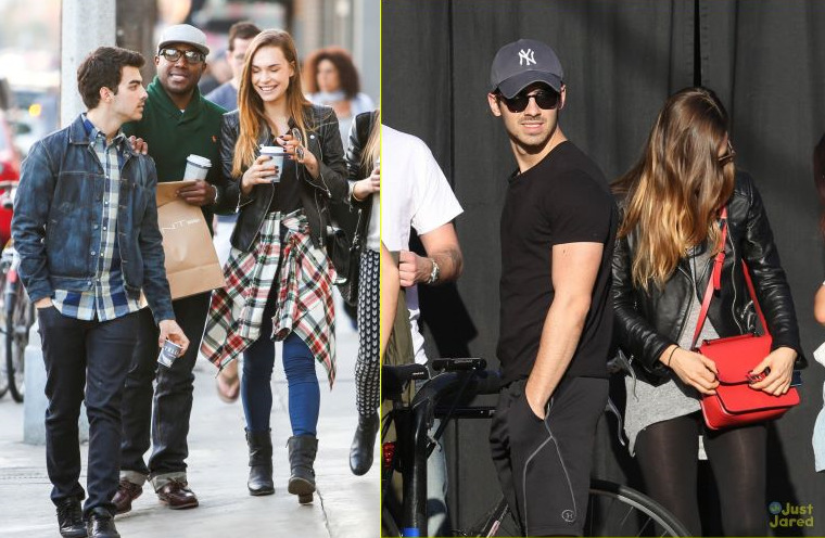 2013: Joe and Blanda’s double date with Joe’s ex girlfriend Demi Lovato and Joe’s best friend/Demi’s ex boyfriend Wilmer Valderrama.