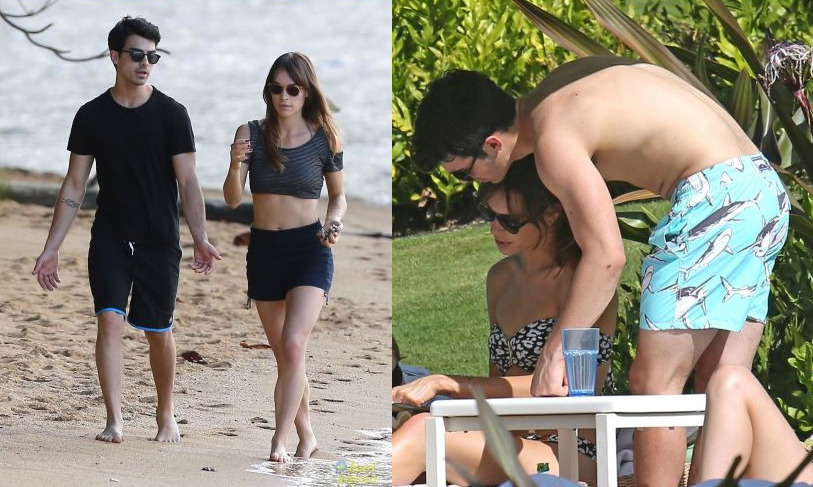 2014: Joe, Blanda, Nick, Olivia and other friends were spotted in Bahamas for a wedding.