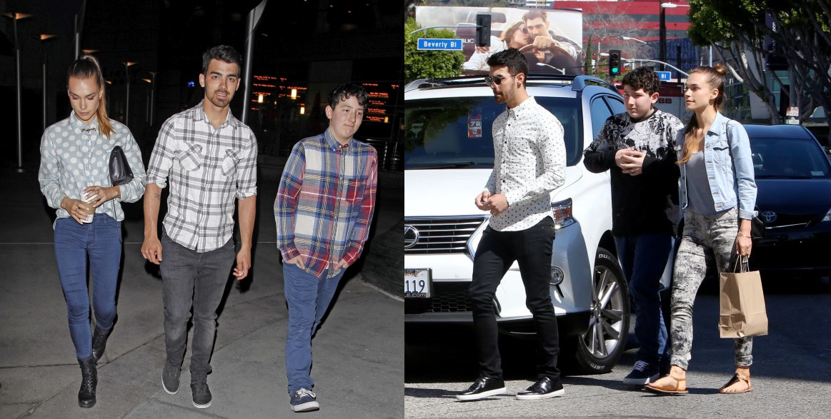 2014: Joe, Blanda, Nick, Olivia and other friends were spotted in Bahamas for a wedding.