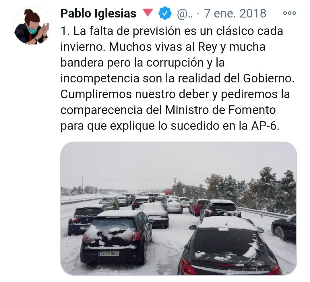 TeoGarciaEgea's tweet photo. Iglesias y Sánchez han tenido una noche de mantita y peli.

España trabajando para restablecer la normalidad y el Gobierno ausente. https://t.co/4QwTGM34ba