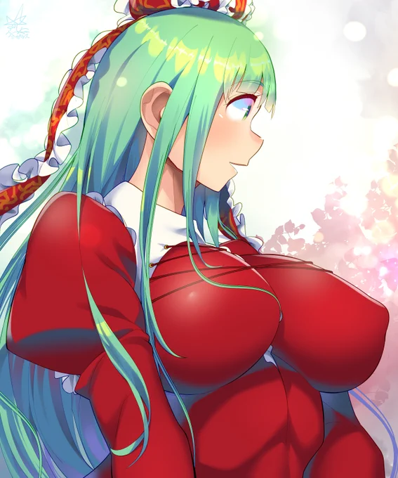 髪をおろした雛さんです(*'▽') 