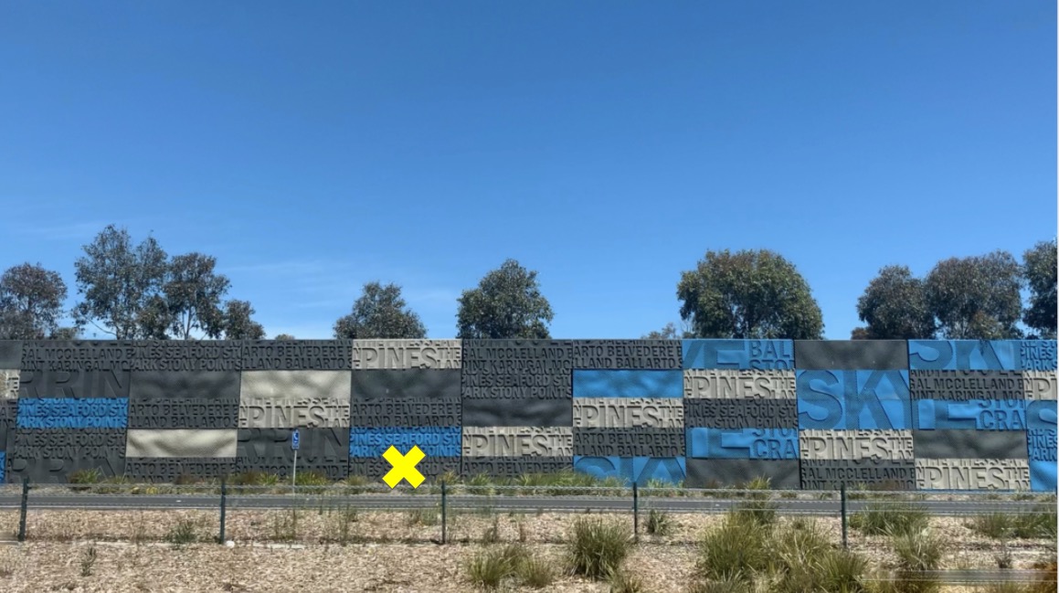 post_fact's tweet image. Another #OSINT challenge from Oz. 
(A little easier than the last one…)

If you were exactly 30m on the other side of the wall from the location of the yellow “x”, where would you be?

Feel free to share.

#OSINTinOz
#OSINTdownunder
#OSINTchallenge
#FCnV