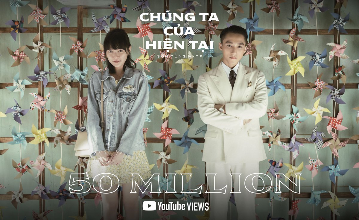 sontungmtp777's tweet photo. 50,000,000 LƯỢT XEM YOUTUBE CHO CHÚNG TA CỦA HIỆN TẠI
Tuyệt vời quá điiiiii
🌻🌻🌻
Tiếp tục yêu thương em í nha mọi người 
https://t.co/C1kfpeT0Su
#SonTungMTP #HaiTu #ChungTaCuaHienTai #MTPTalent #MTPEntertainment https://t.co/XIMm6UBCkP