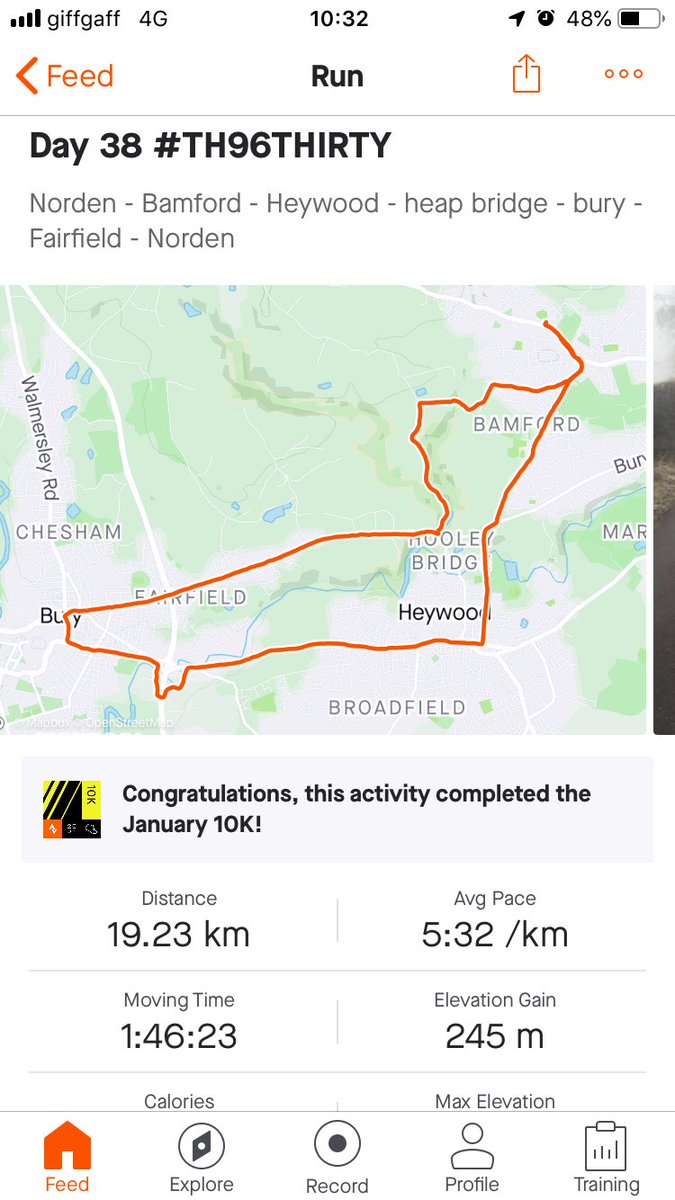 purse_w's tweet photo. Fresh and pretty slippy under foot but made it round in one piece this morning! Thanks @Jason_Collin for the company! Want to read more about what I’m doing and why I’m doing it: https://t.co/GkPEBJael7  #TH96THIRTY #charity #fundraising #CRY @CRY_UK @Strava @JustGiving https://t.co/UxLpFi9v24