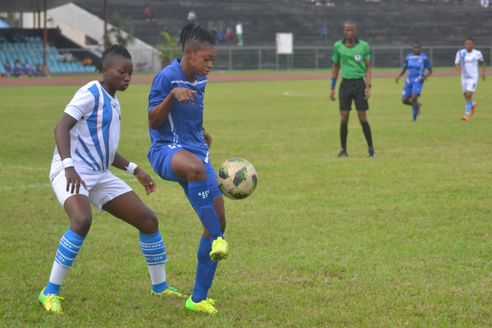 Oyediji_Seun's tweet image. #NWFLPremiership2021

Week 4 #NWFLStats

2- @Rivers_Angels  2-0 victory over Abia Angels was their second win of the season. They won their first game against @DeltaQueensFC  (6-2) and have drawn 2 games against @EdoQueens (1-1) &amp;amp; Confluence Queens (1-1).

#NWFLEvolve