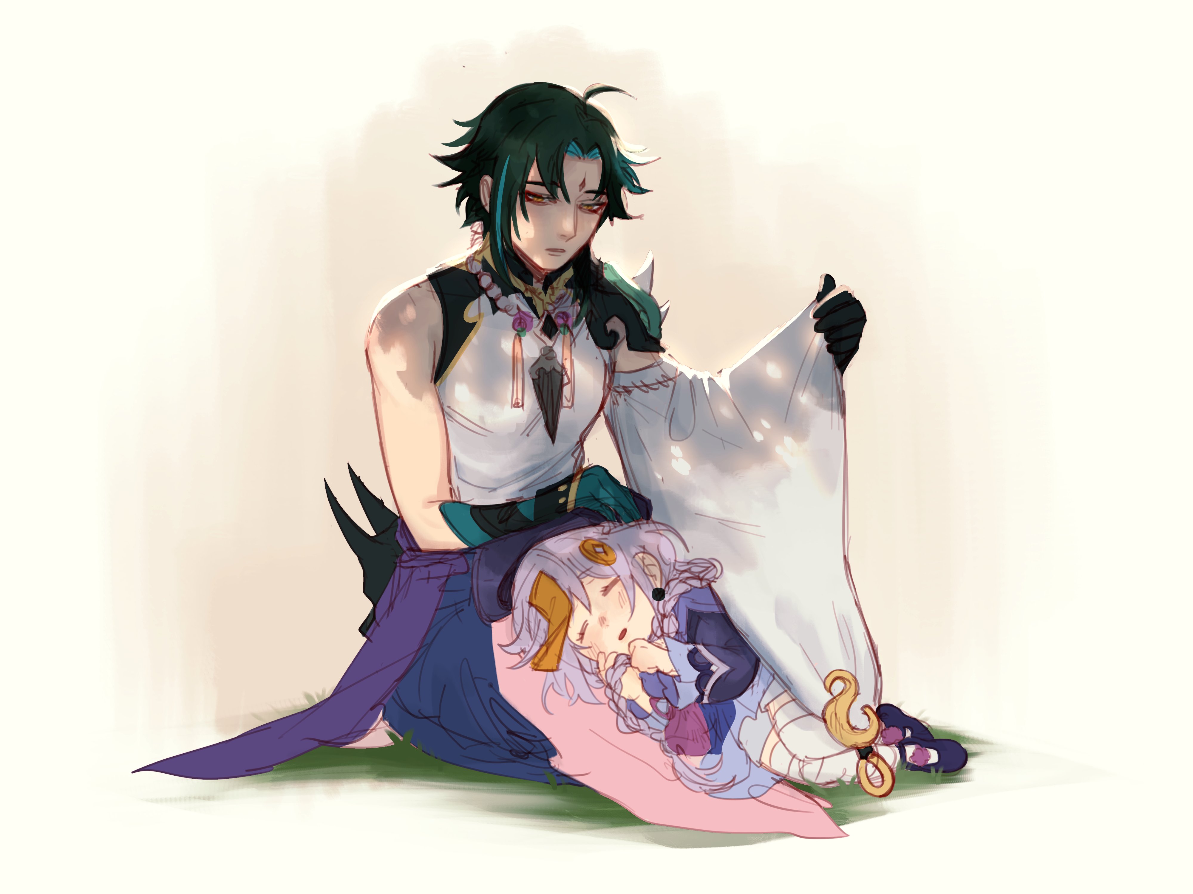 mei ✦ on X: “the theory about xiao being connected to qiqi’s 