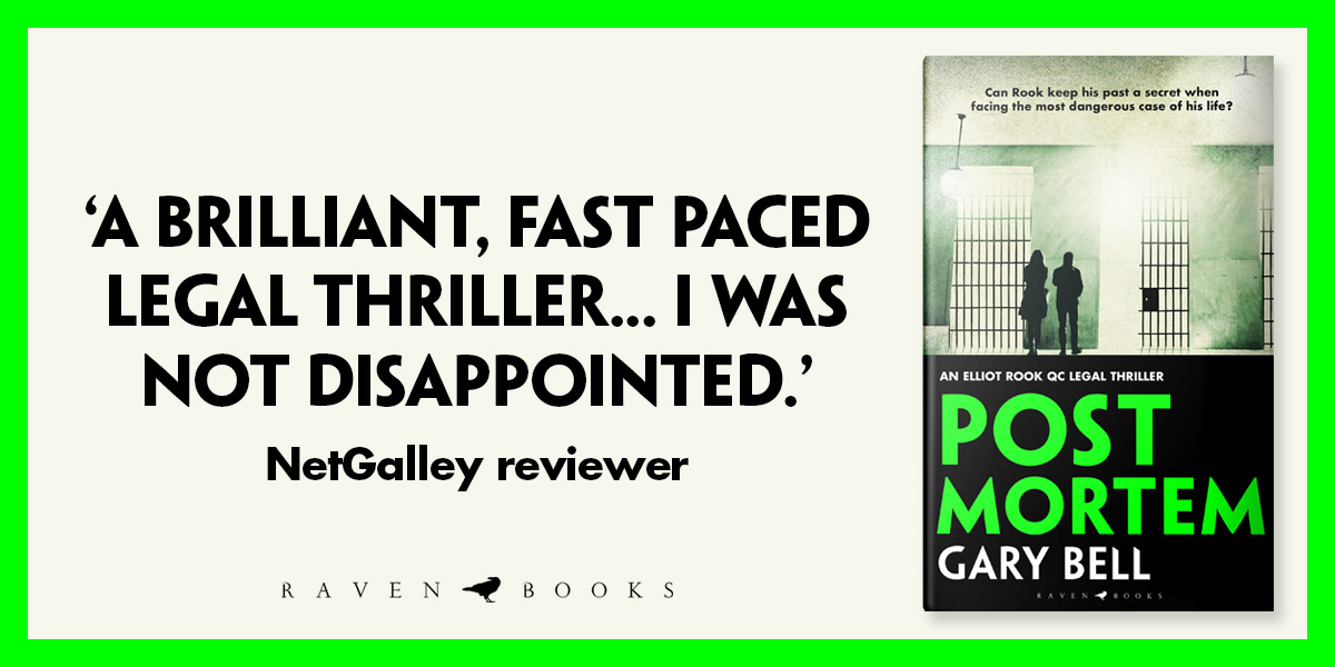 'A brilliant, fast paced legal thriller ... I was not disappointed'

Have you met Elliot Rook QC yet?
#PostMortem <a href="/garybellqc/">Gary Bell QC</a> 
amzn.to/2XfIwDS