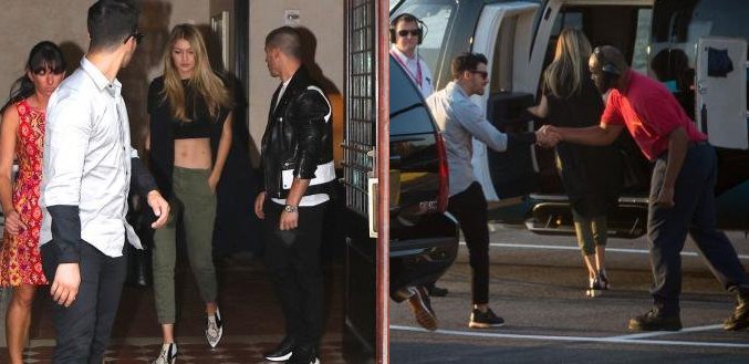 Joe and Gigi used to always go at parties together. They also attended Joe’s ex girlfriend/Gigi’s best friend Taylor Swift’s shows with the rest of Taylor’s squad.