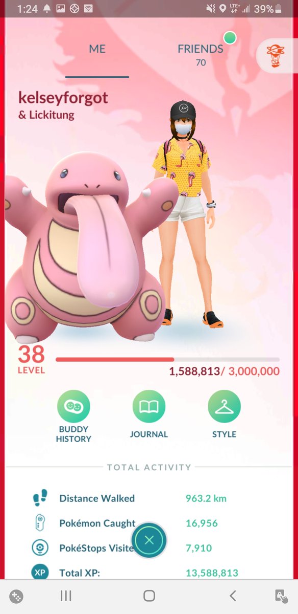 kelseyforgets's tweet photo. my entry for #pokemongotourcontest
i wanted to do a pink themed team

lickitung
Chansey
slowbro https://t.co/qzxK1HNEKk