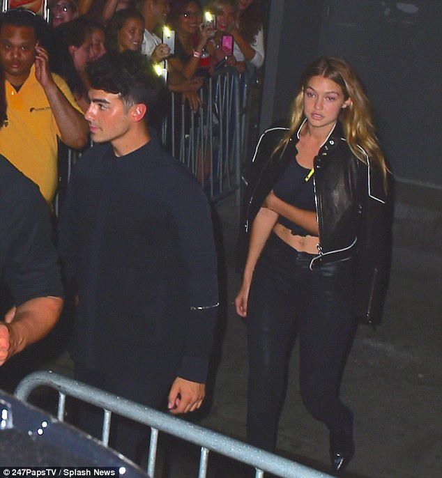 Gigi Hadid attended one of Joe’s first shows with DNCE.