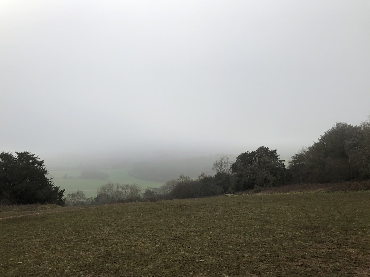 cm_charu's tweet photo. Muddy boots , woolly hat &amp; masala chai on my foggy walk across the gorgeous #surreydowns this morning #SaturdayMorning #EveryoneNeedsNature https://t.co/tKk27SRsOY