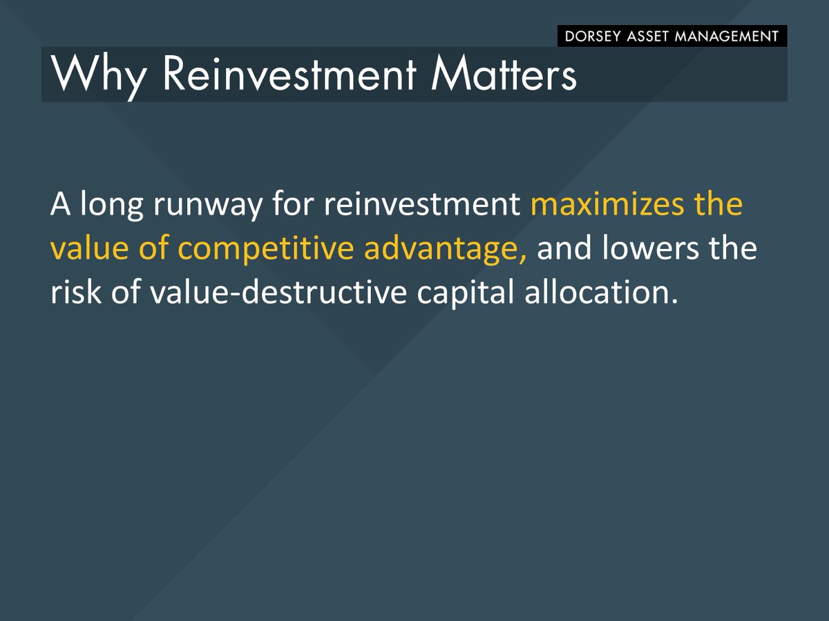 Why Reinvestment Matters