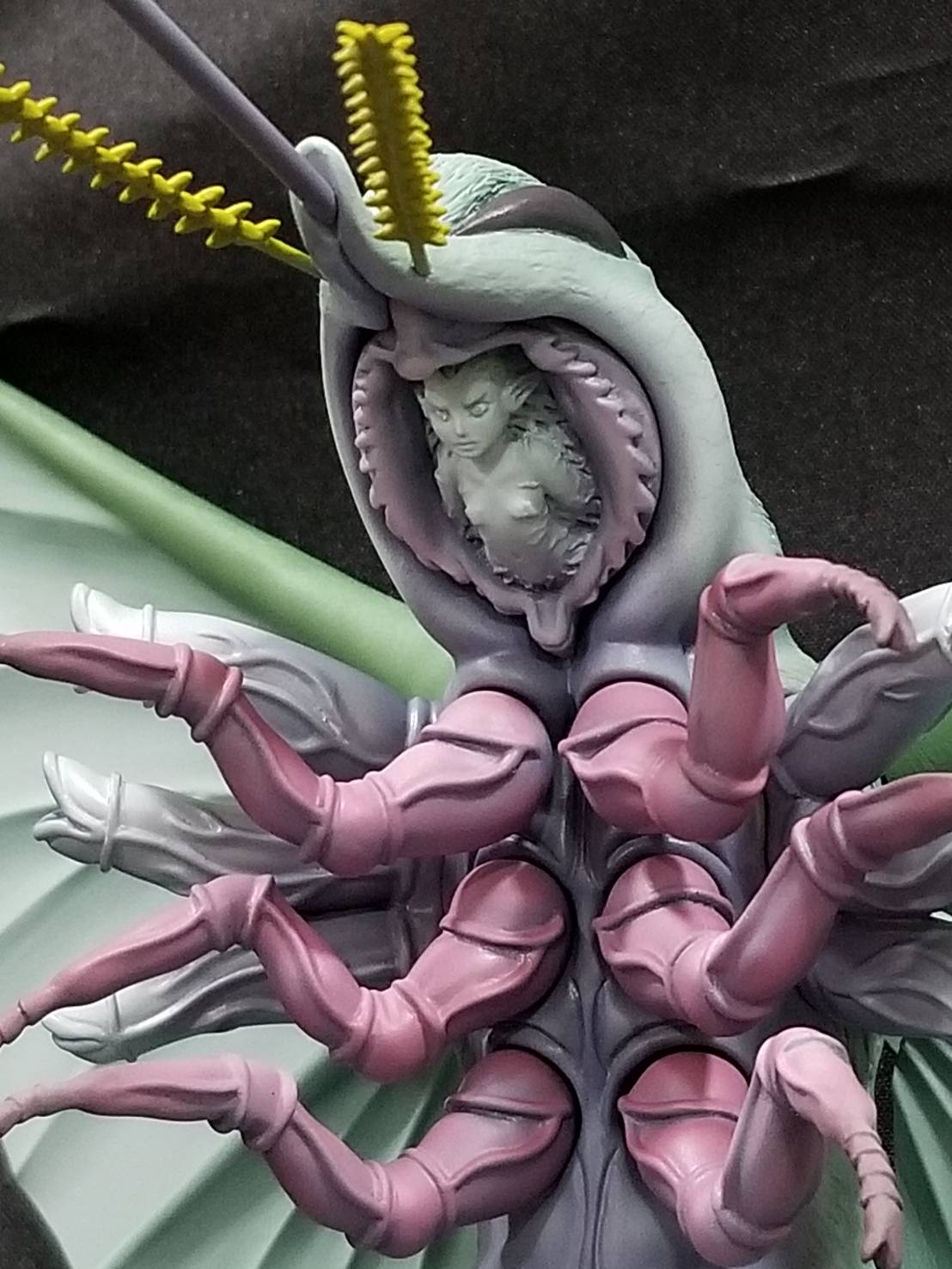 A close-up of the Rosine sculture from Berserk.