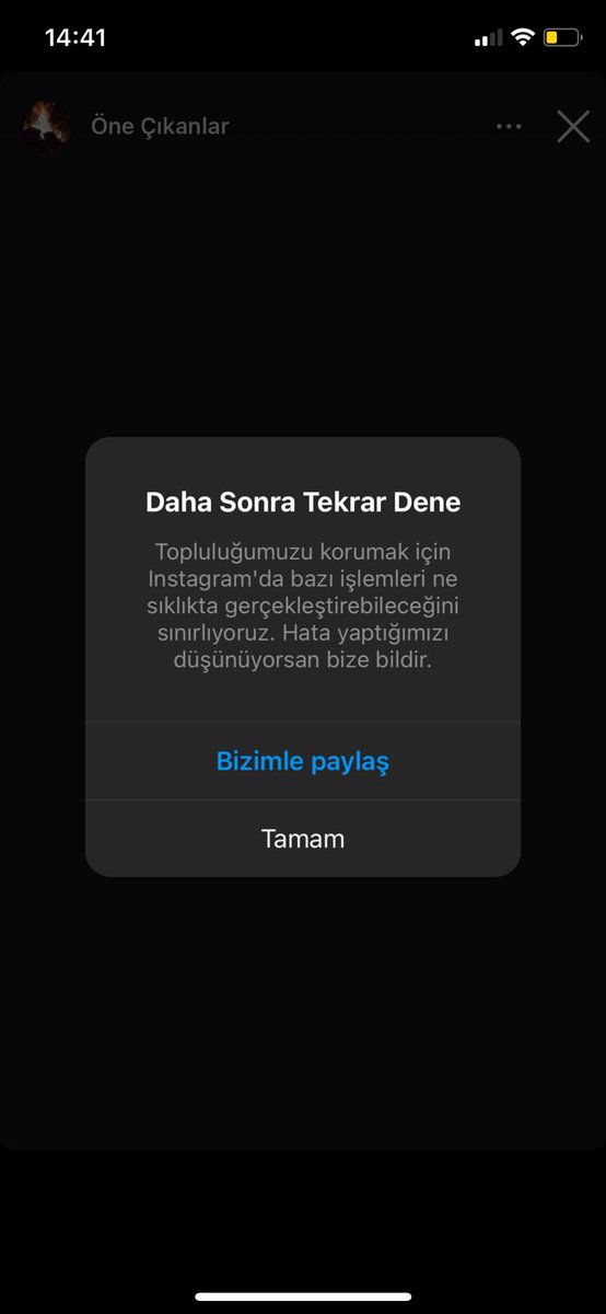 Hayatta aldığınız en garip uyarı ne ?
O sırada kuzenim : kanka stalk yaparken bu çıkıyo <a href="/cansssuyu/">cans</a>