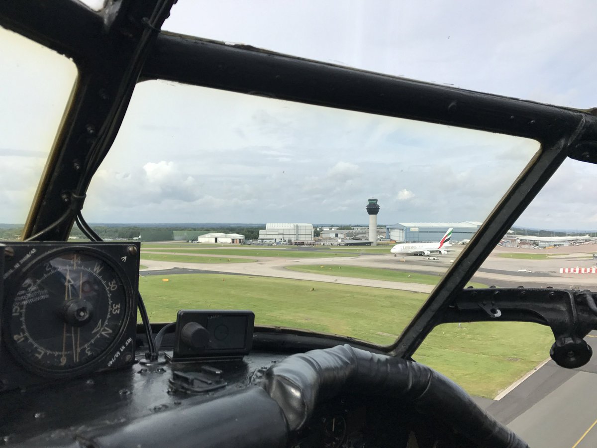 Twigs95's tweet photo. 80 Years young! On this day (9th Jan), in 1941 the 1st prototype Lancaster flew from RAF Ringway. The site of the station is now occupied by @manairport. https://t.co/naorROgmJp