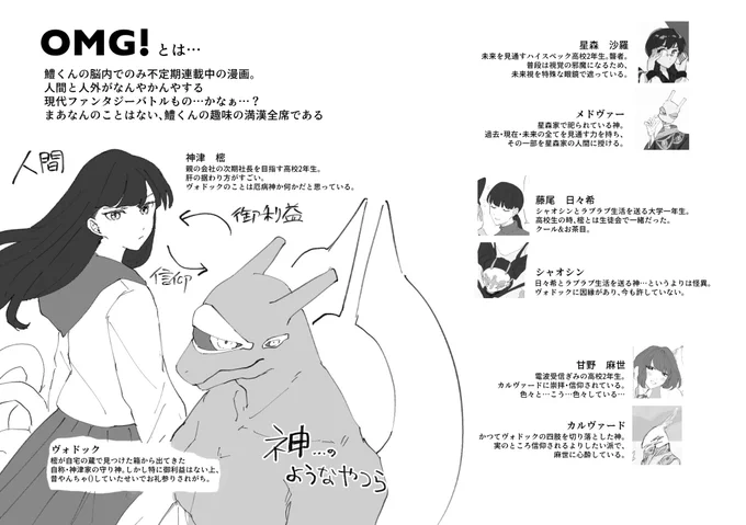 人間と人外ズの基本的な関係書きました 