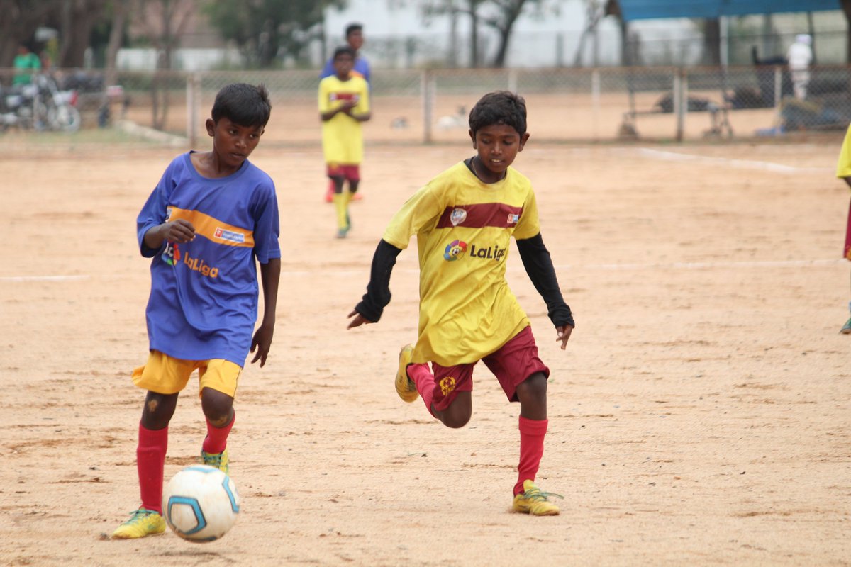 ASA_RDT's tweet photo. The Final Round of 7th AFL U-13 Boys concluded today. 4 teams competed with each other in the final round, while Gooty Town FC bagged the cup! 
We thank parents, coaches &amp; community football clubs for encouraging children to participate and resume the Anantapur #Football League! https://t.co/Lvg8aSD8aq
