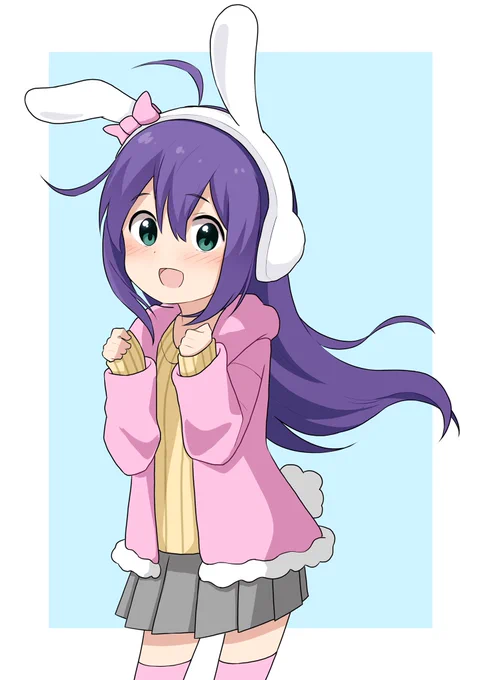 うさぎの耳あて〜 