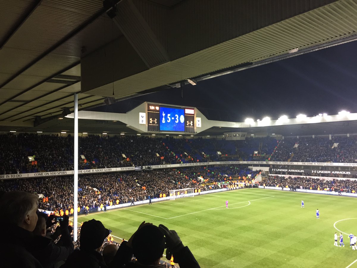 For no other reason than I miss going to the football, here's a thread of some of the photos I've taken around the grounds over the years. First of course is home, White Hart Lane, nothing comes close to this place. I even miss the walk from Seven Sisters