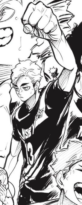 HELP atsumu looks so serious..pls....I love u 

ALSO HINATA???? HES SO HAPPY IM GNA CRY ,,, ,.. 