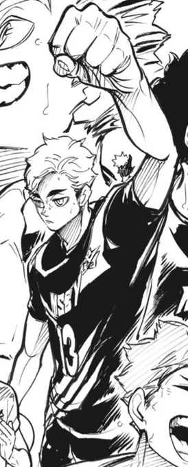 HELP atsumu looks so serious..pls....I love u 

ALSO HINATA???? HES SO HAPPY IM GNA CRY ,,, ,.. 