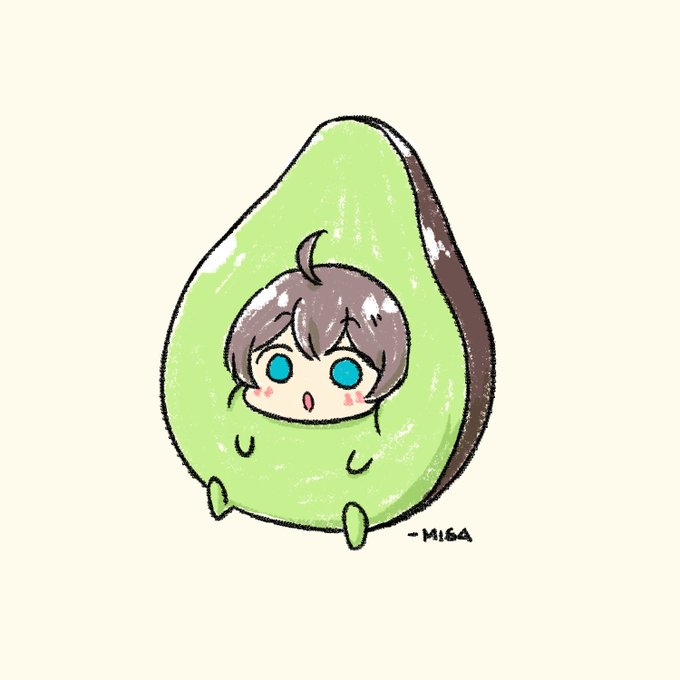アボカドと言えば アボカドアイスとかアボカドスムージーがおすすめです 祭絵 Misaのイラスト