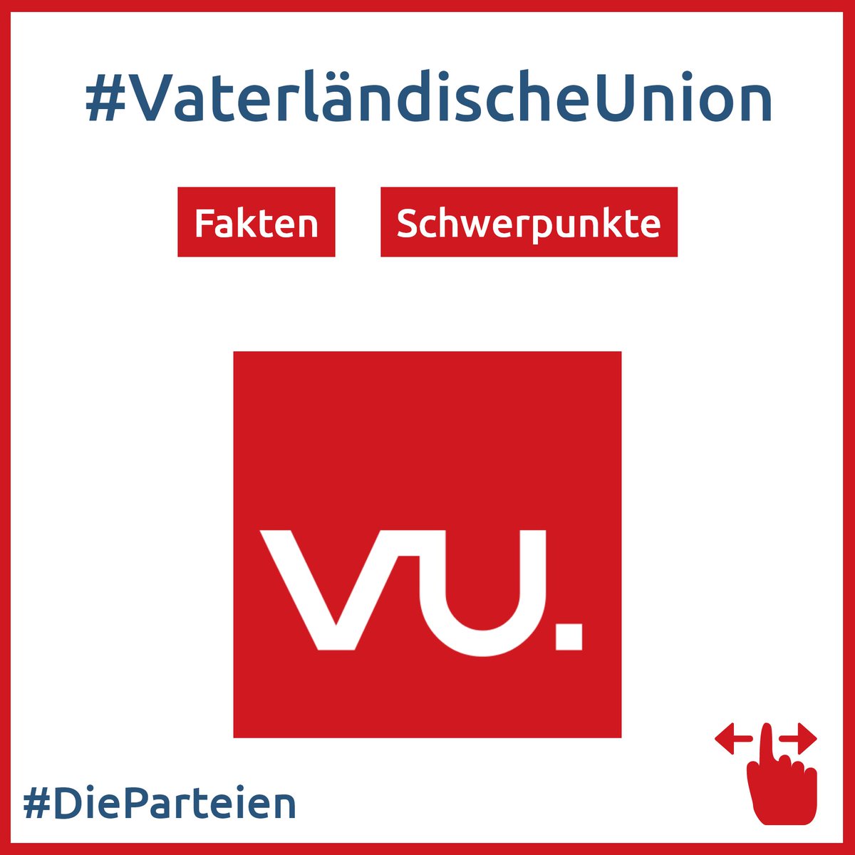 easyvote_li's tweet photo. Last but not least - die letzte Partei in der Vorstellungsrunde: @VU_Online ! 🇱🇮

Ihre Ziele für die kommende Legislaturperiode: 👉#Energiestrategie2030 &amp; #FörderungFamilienmodelle https://t.co/AVXxWYKHlE