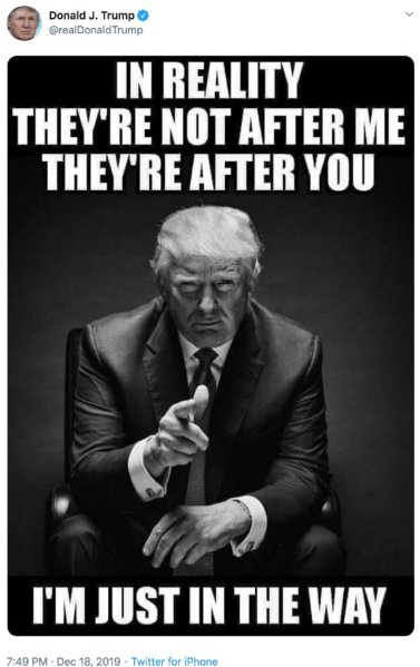 ErickUbaldo12's tweet photo. "En realidad ellos no vienen por mí, vienen por ti. Yo  solo estoy en su camino." 
Donald Trump
#WeAreTrump https://t.co/0tH53oLWYX