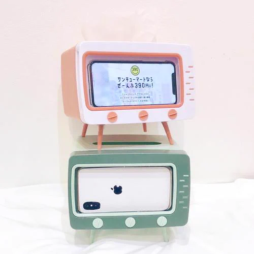 動画鑑賞が楽しくなる！サンキューマートのレトロテレビ型ケースが話題！！