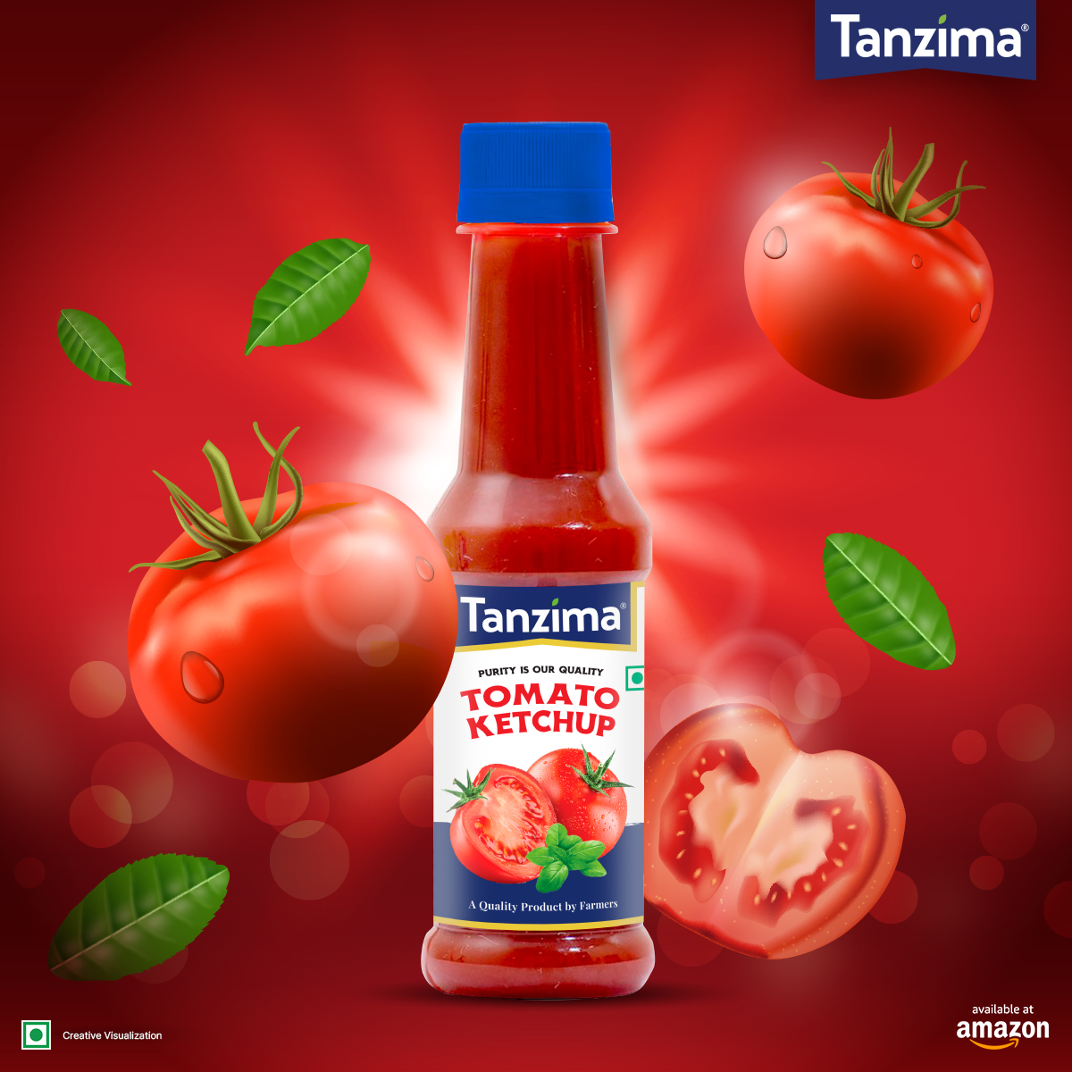 TanzimaOfficial's tweet photo. Tanzima Tomato Ketchup, which is made from farm-fresh tomatoes. Let's make your food more delicious.

Available at Amazon: https://t.co/PXdXOA90n3

#tanzima #tomatoketchup #tomatosauce #ketchup #foodie #yummyfood #deliciousfood #farmfresh https://t.co/ymni1sYfSi