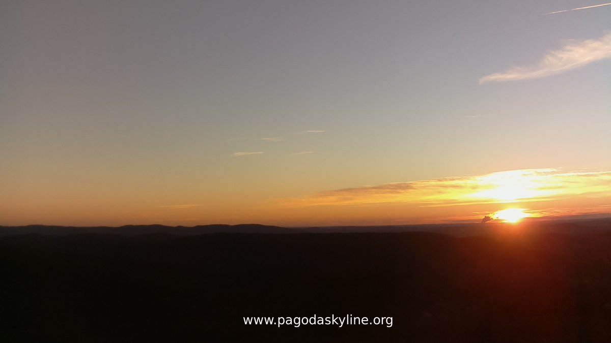Sunrise Saturday 9th of January 2021 07:31:02 AM #sunrise #PagodaSkyline #BerksCounty