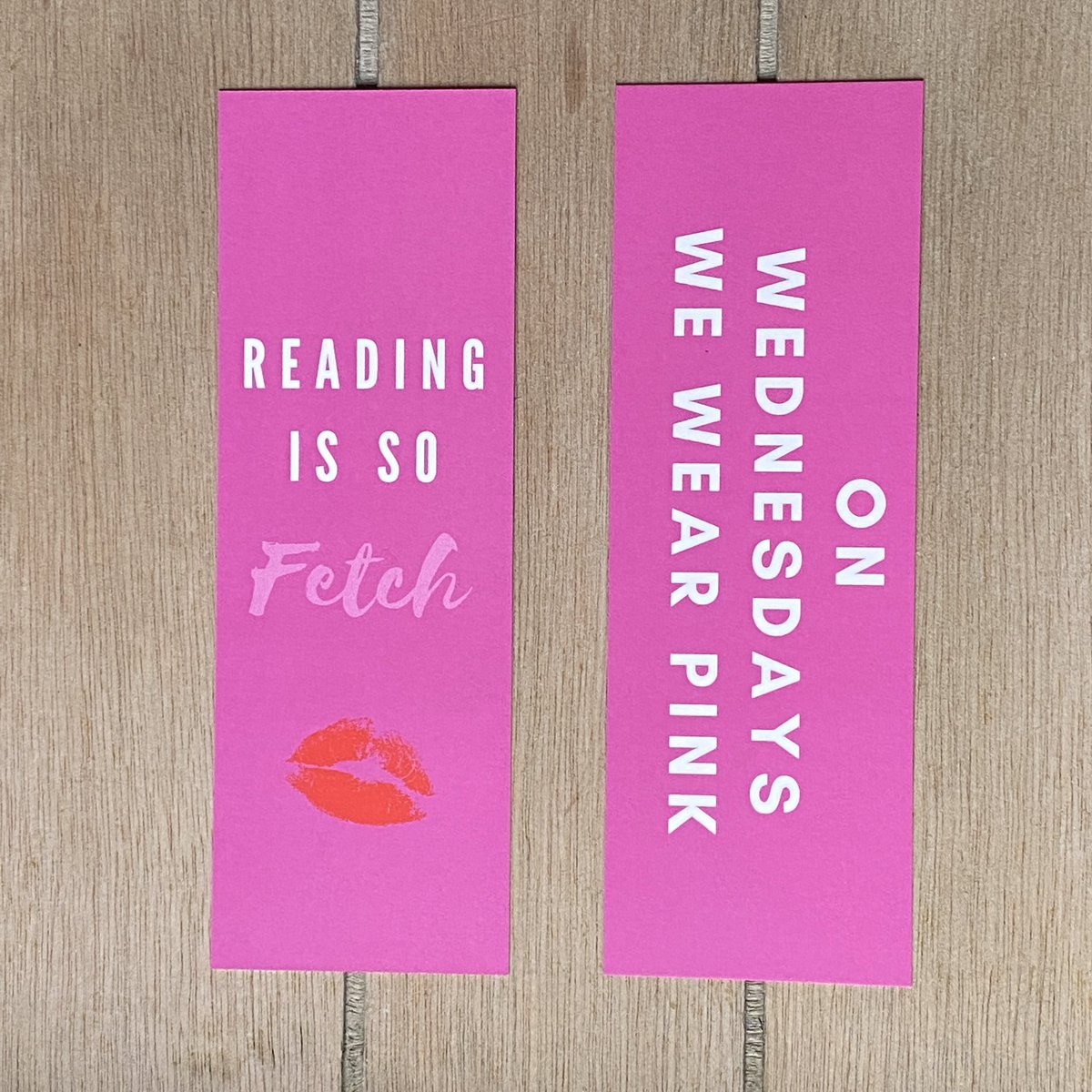 bookishemporium's tweet photo. We have new bookmarks in store now! #meangirls #lordoftherings #etsyshop #bookmarks #readinggift https://t.co/P9TunKTIkB