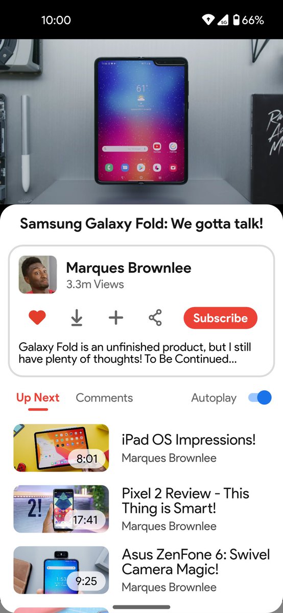 tomfarrell_1's tweet photo. Because it's been a slow news week and I'm now doing school from home, here's a YouTube redesign!
#YouTube #Android #Google #MKBHD #Redesign #appdesign #uidesign #askandroid #materialtheme https://t.co/8L1CBowFre