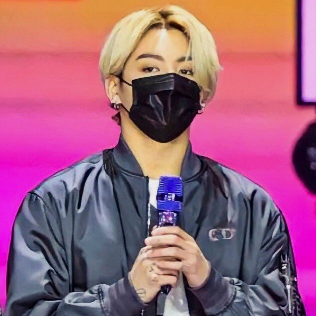 the same two pics of blonde jungkook - a thread