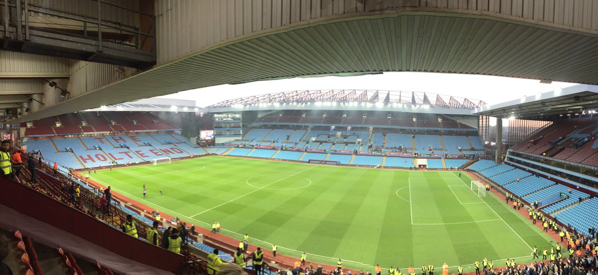 My favourite away ground, Villa Park. If I could design a stadium this is it. Taken in April 2016, dad left our tickets at home but we managed to negotiate our way in. We won 2-0 but the highlight was Villa & Spurs fans singing together in protest at their then owner Randy Lerner