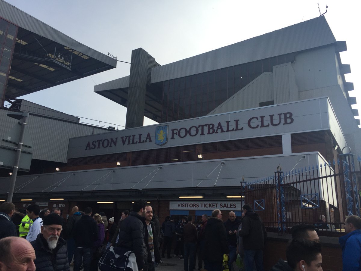 My favourite away ground, Villa Park. If I could design a stadium this is it. Taken in April 2016, dad left our tickets at home but we managed to negotiate our way in. We won 2-0 but the highlight was Villa & Spurs fans singing together in protest at their then owner Randy Lerner