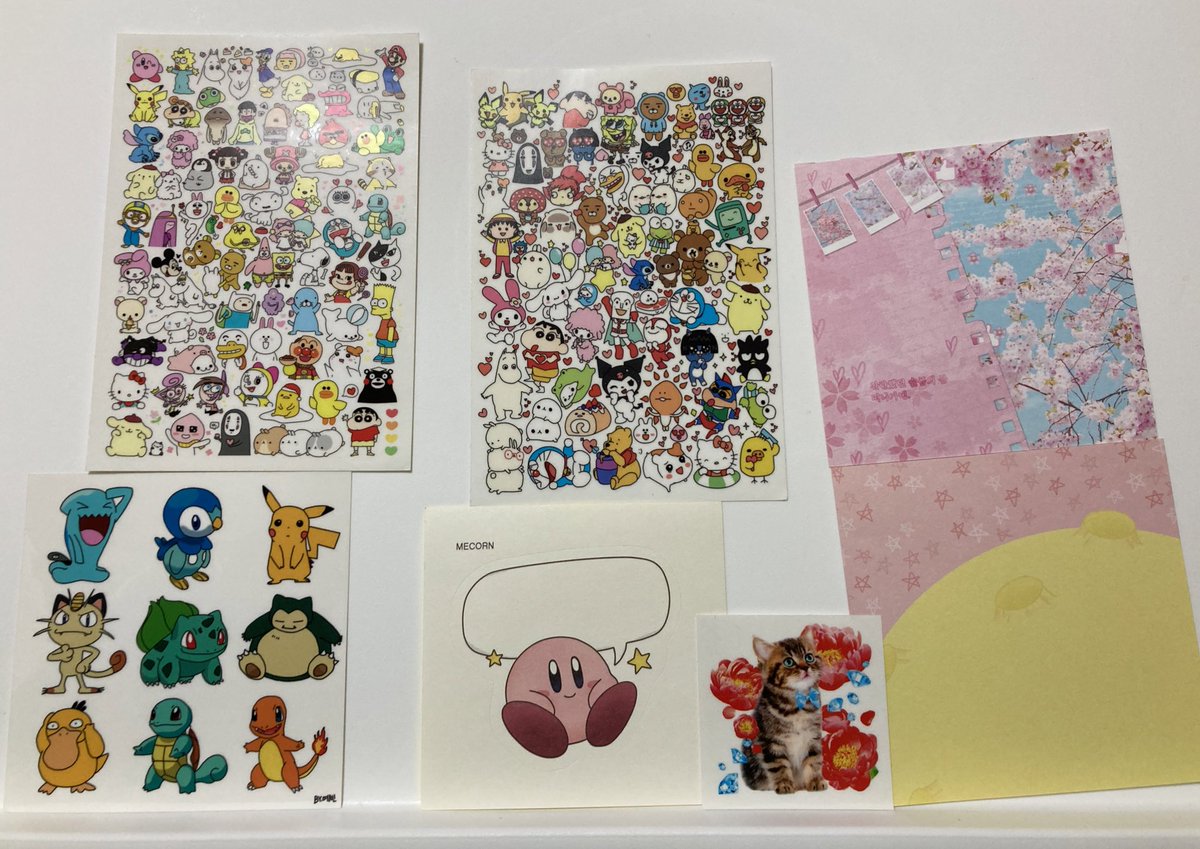 muu__ya's tweet photo. RT추첨 이벤트)
RT추첨 해포판 한 분께 사진에 있는 사진 4장, 폴라 6장, 인스 5개, 떡매지(몇 장 없음ㅠ) 2종 드려요!
우편비 본인 부담해주실 수 있는 분만 알티해주세요! https://t.co/jvl6UhITRn