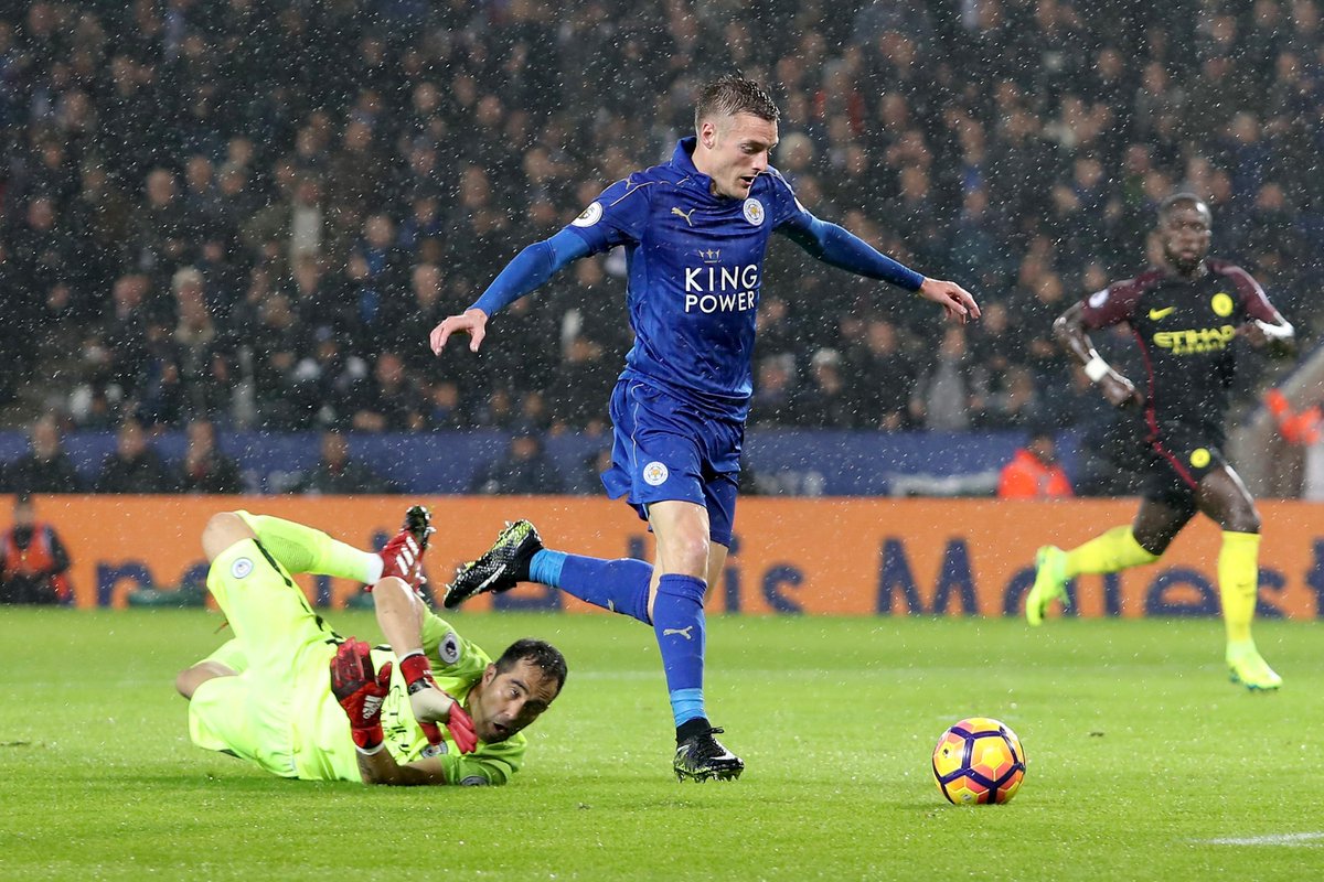 Vardy has scored 39 goals against the so called 'big six' in the Premier League. This record is only bettered by Sergio Aguero (since 2010), and Vardy has scored hat tricks against Manchester City, a wondergoal against Liverpool and generally terrified top defenders.