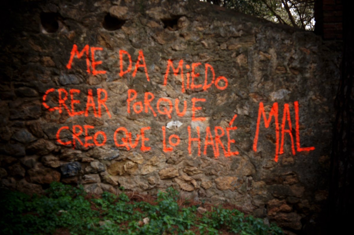 Los grafiteros del barrio me hacen psicoanálisis | #vallcarca #barcelona