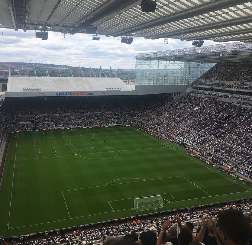 Another of my favourites, the Cathedral on the Hill. St James Park is brilliant, smack bang in the centre of town and a crowd so partisan they complain if you get one of the kick-offs. Great views over the city too, once you've climbed the 150,000 steps to the away end