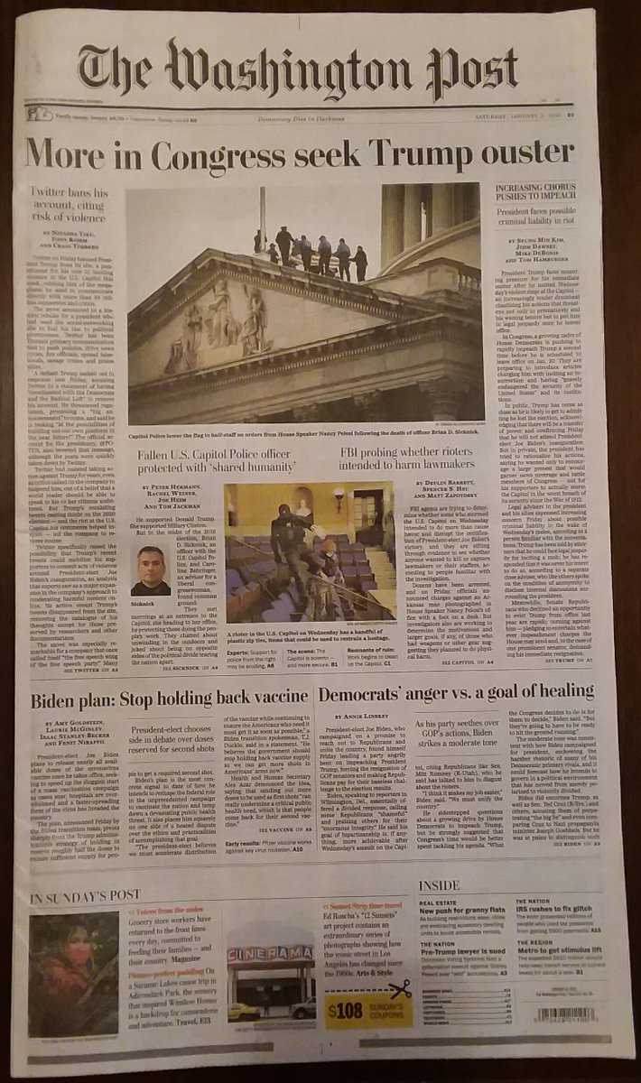  #Distraction2020  #TwitterBan  #DemocracyDiesInDarkness