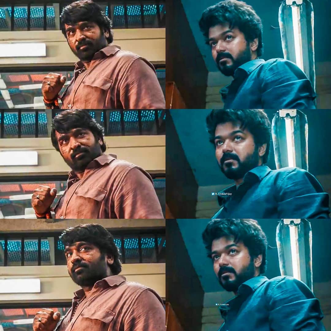 __nivash__'s tweet photo. Tge Clash between JD(@actorvijay) vs BHAVANI(@VijaySethuOffl) 🤜🏻🤛🏻

Marana waiting for #MasterFilm #MasterPongal #VijayTheMaster #ThalapathyVijay

#MasterPromo5 #MasterPromo #MasterPromos ⚡ https://t.co/t2avRNr2wW