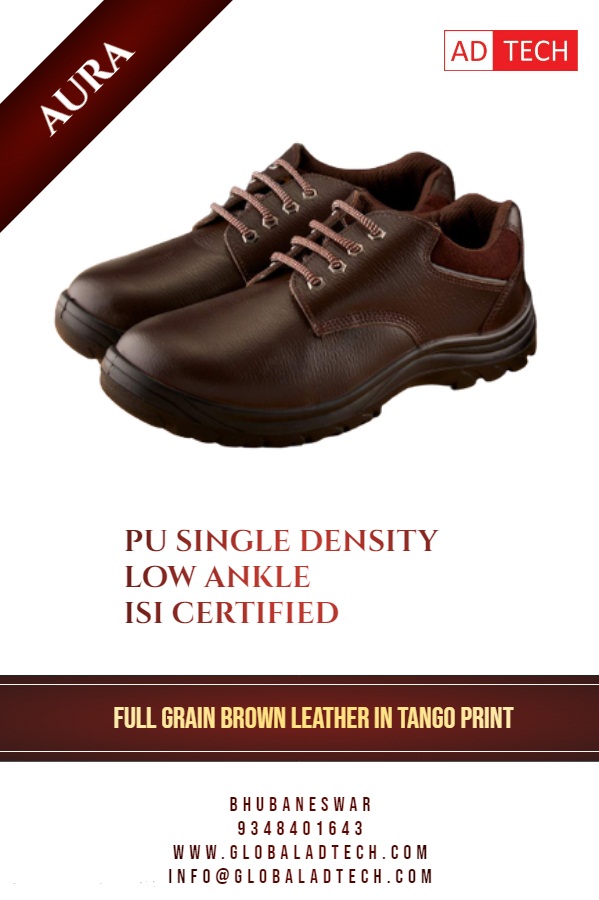 Globaladtech7's tweet photo. Aura:
Industrial safety shoes
ISI certified
PU sole
Full Grain Brown Leather in Tango Print
#NeoSAFE #safetyshoes #IndustrialShoes #safetyfirst #safe #shoes #executiveshoes #safety #ppe #quality #design #manufacturer https://t.co/qBDr5RulDM
