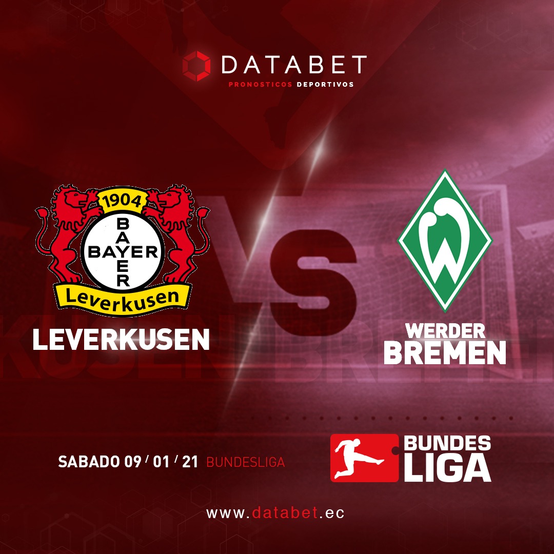 DatabetOficial's tweet photo. Bayer Leverkusen recibe en el BayArena a Werder Bremen, hoy sábado 9 de enero,por la jornada 15 de la Bundesliga.
¿Cual es tu pronóstico para este encuentro?
#databet #Bundesliga https://t.co/L826UxPN3W