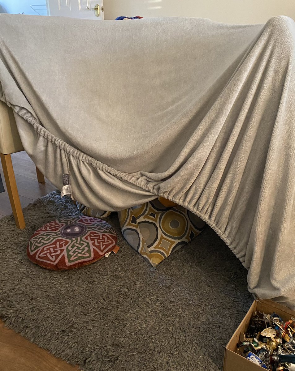 HelenMemi's tweet photo. @qvcuk well apparently the cozee home bedding is the best for dens! Maybe you could add it to the product description 🤣 https://t.co/yTGLZkSQvD