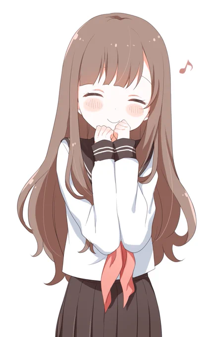嬉しいことがあった子 
