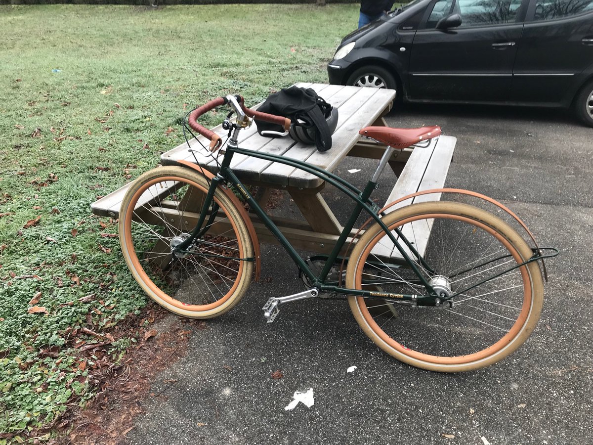 Petite sortie matinale avec Omer. ⁦<a href="/achielle_/">Achielle Cycles</a>⁩