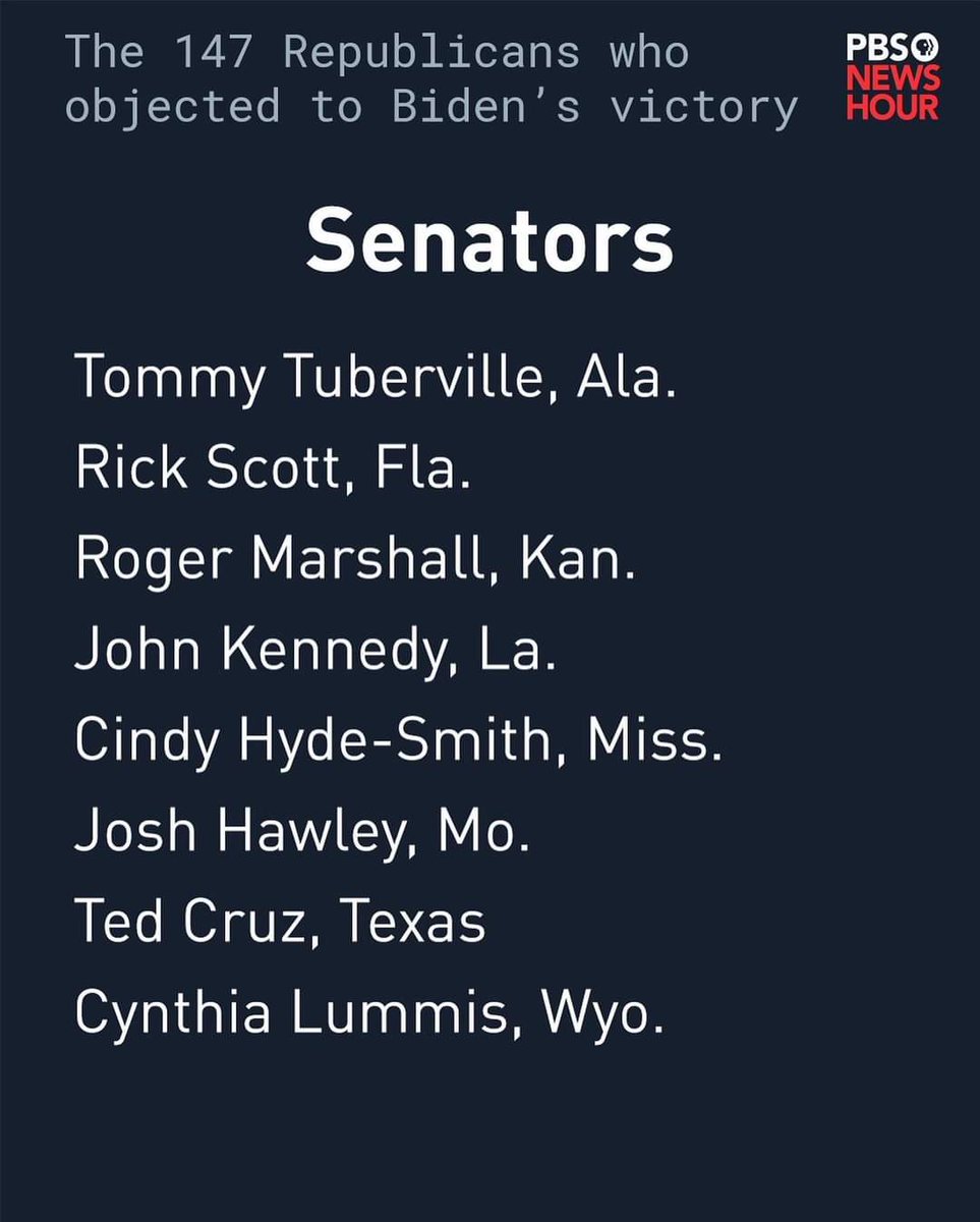 Tombaan66's tweet photo. #TraitorsToDemocracy #theinfamous #thesenators https://t.co/rPeJpccXca